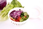  Salad Cutter Bowl (     ) 
