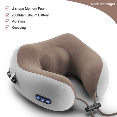   U-SHAPED Massage Pillow Kneading pillow USB ( . 9-7527)
