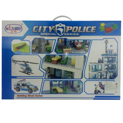Детский конструктор Полицейский участок CityPolise 1204