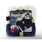 Плед Huggle с капюшоном Ultra Plush Blanket Hoodie ( арт.  8-106737)