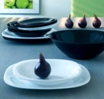 Посуда Luminarc (Люминарк) Carine Black & White 38 предметов
