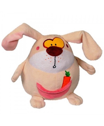 Мягкая игрушка Заяц-шарик (25 см)
