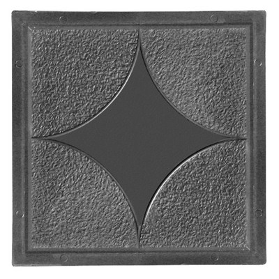 Форма для изготовления тротуарной плитки ALPHA 71/11 (10 шт) "код.0082" 