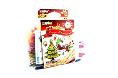 Набор для творчества Paper Art Textbook For Kids Merry Christmas NO:999-A3 (арт. 9-6429) 