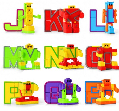 Образовательная игрушка "Alphabet Robots" Алфавит - роботы трансформеры (код.0129)