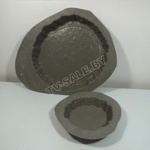 3 Комплекта форм для изготовления тротуарной плитки камней "Пенек" "0070" (код.9-4520)