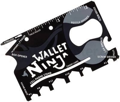 2 . - Wallet Ninja 18  1 (. 9-6160) ".00129" 