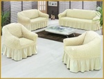 Чехол для мягкой мебели VIKA 3-х местный диван + 2-х местный диван + 2 кресла ( арт. 9-7515 ) 