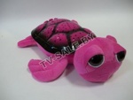 Ночник проектор звездного неба Музыкальная черепаха Music Turtle Pink "0023"  (код.9-2155)