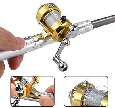 -  FISHING ROD IN PEN CASE (.9-6904)