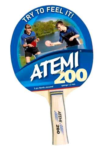 Ракетка для н/тенниса тренировочная ATEMI 200
