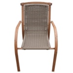 Стол и стулья из ротанга "Бамбук" "0176"