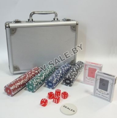     200Pc Poker Game Set "0023"  (.9-2167)