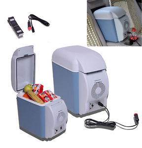 Холодильник-нагреватель мини автомобильный PORTABLE ELECTRONIC Cooling and warming refrigerator 7,5 л (от прикуривателя) (арт. 9-7026)