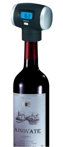 Электронная пробка для вина "Vinomax Premium" с термометром (код.61490) "0059"