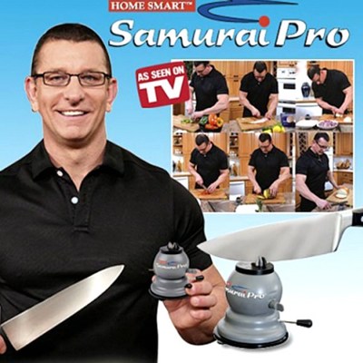 Точилка для ножей Samurai Pro (Самурай Про) + подарок: Точилка для ножей и ножниц Samurai Shark (Самурай Шарк) (арт. 9-2122)